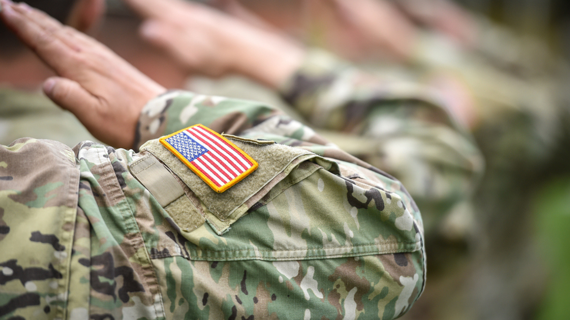 saluting 1